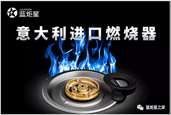 耀世采用意大利进口燃烧器