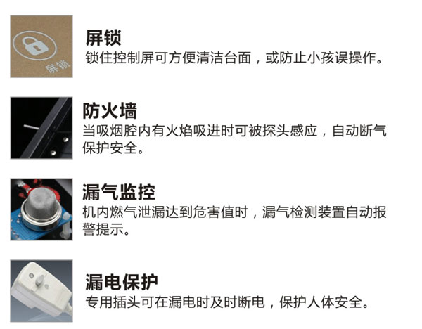耀世集成灶安全性能防护