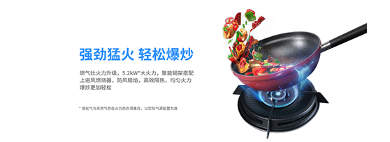 耀世集成灶大火力更美味
